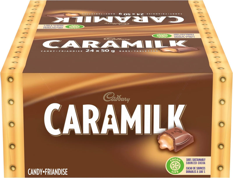 Cadbury Caramilk Bars 100g - 24ct