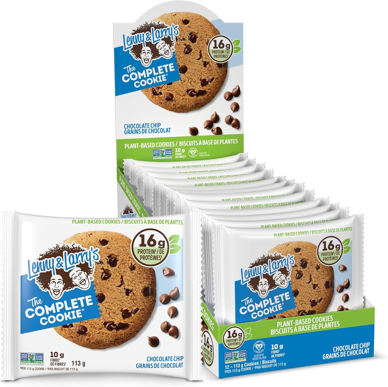 Lenny & Larry's Chocolate Chip Cookies 113g - 12ct