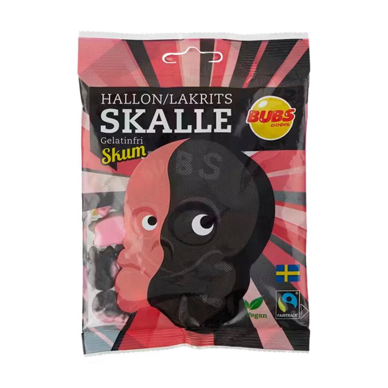 Bubs Raspberry Skull Candy - Case of 12