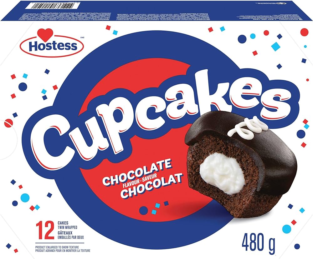 Hostess Chocolate Cupcakes - 12ct