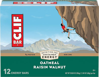 Clif Bar Oatmeal Raisin Walnut 68G 12Ct