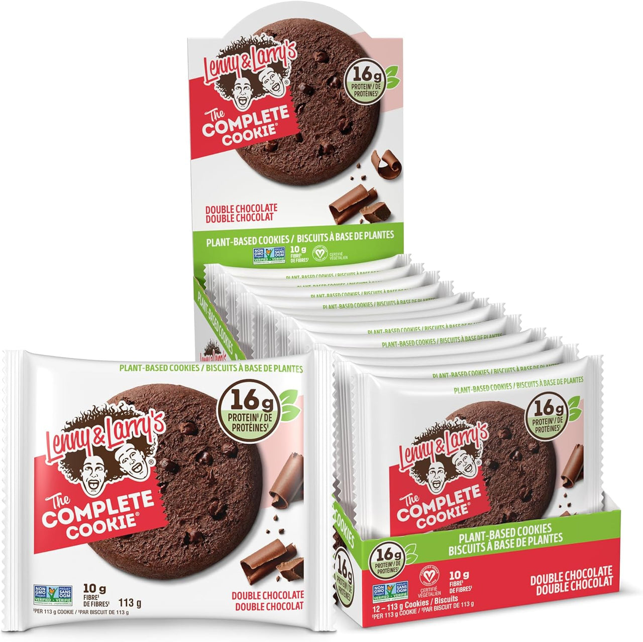 Lenny & Larry's Double Chocolate Cookies 113g - 12ct