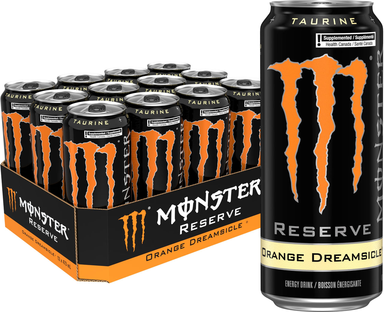 Monster Reserve Orange Dreamsicle 473ml (12 Pack)