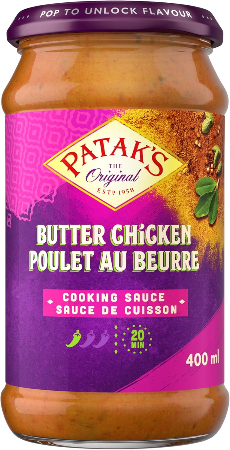 Patak’s Butter Chicken Cooking Sauce 400ml - Case of 6