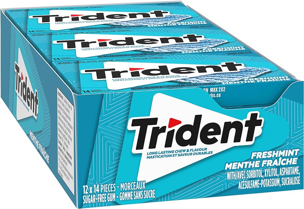 Trident Freshmint 14pc - 12ct