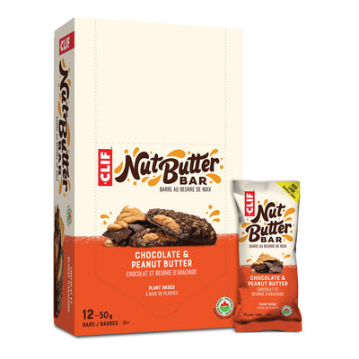 Clif Nut Butter Bar Chocolate Peanut Butter 50G 12Ct