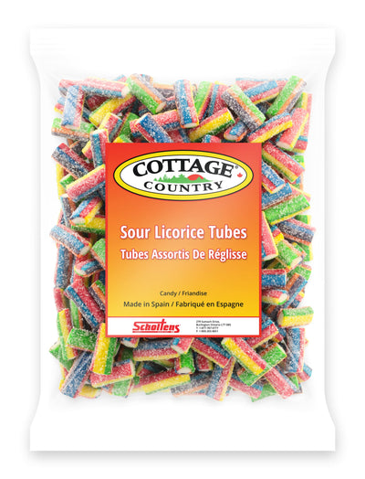 Cottage Country Sour Licorice Tubes (Case of 10)