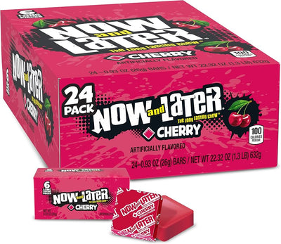 Now and Later Cherry 26g - 24ct