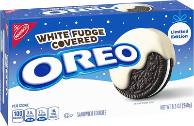 *PRE-ORDER* Oreo White Fudge Covered Cookies 240g (12ct)