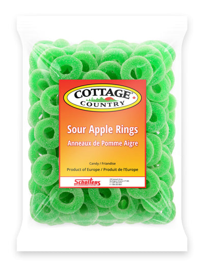 Cottage Country Sour Apple Rings (Case of 10)