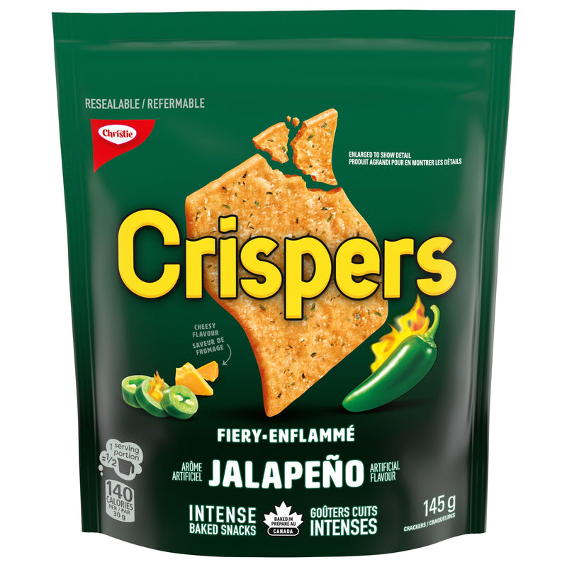 Crispers Fiery Jalapeño - Case of 12