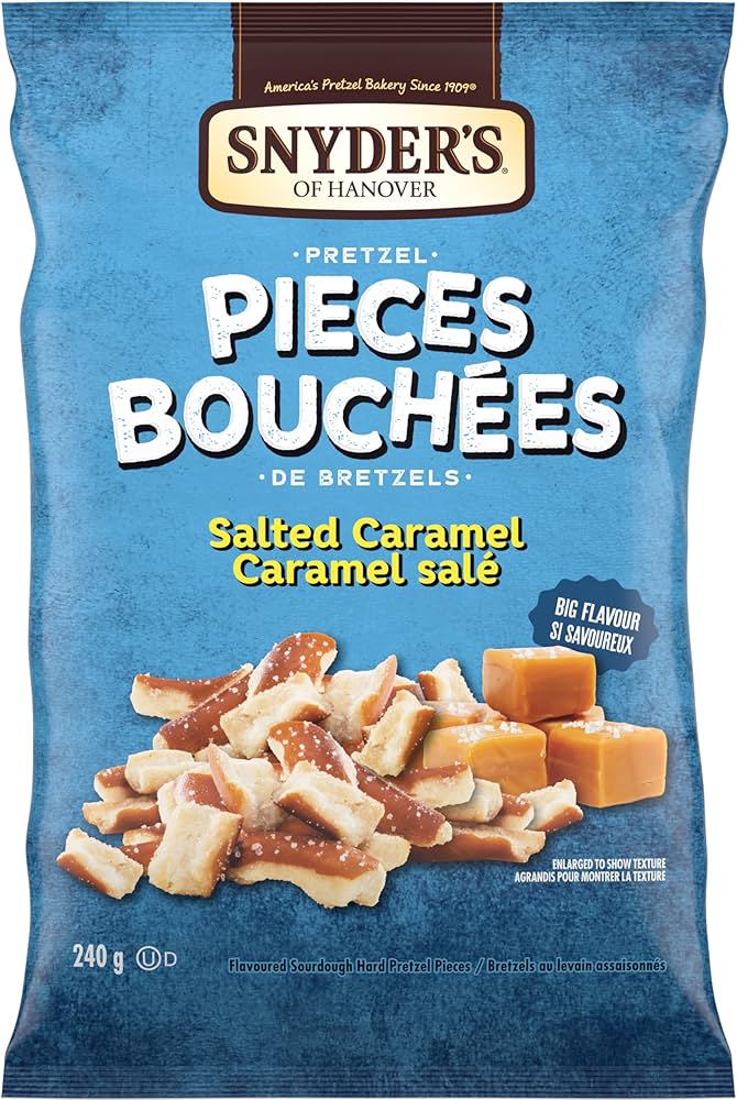 Snyder's Pretzel Pieces Salted Caramel - Case of 12