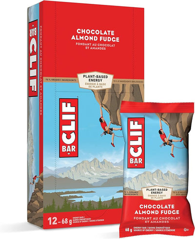 Clif Bar Chocolate Almond Fudge 68g - 12ct