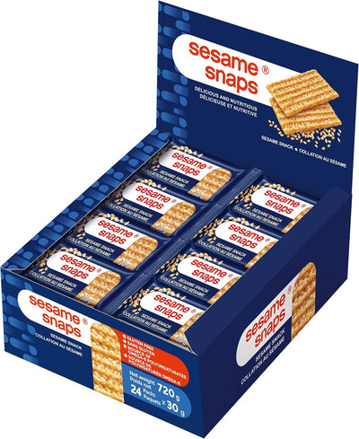 Sesame Snaps Sesame Snack 30g - 24ct