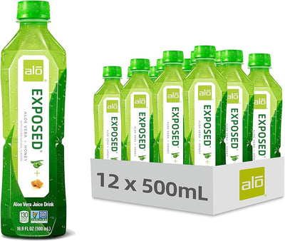 Alo Exposed Original with Honey 500ml (Case of 12)