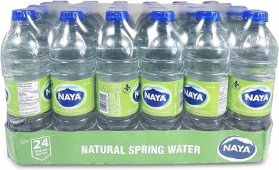 Naya Natural Spring Water 600ml (24 Pack)