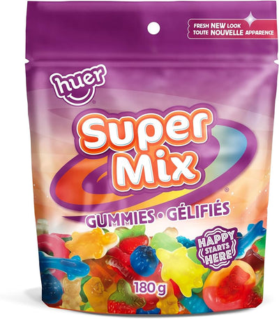 Huer Super Mix Gummies 180g (Case of 12)