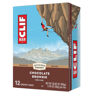 Clif Bar Chocolate Brownie 68g - 12ct