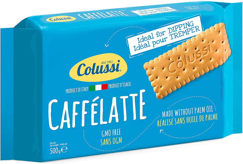 Colussi Coffee with Milk Biscuits 500g - Europe