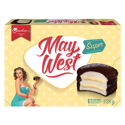 Vachon Super May West Cake - 6ct