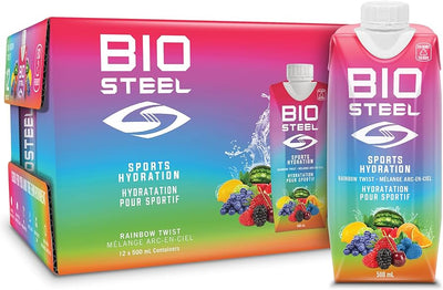 BioSteel Sports Hydration Rainbow Twist 500ml (12 Pack)