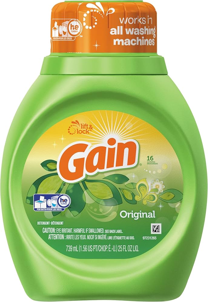 Gain Original He Liquid Laundry Det 739Ml