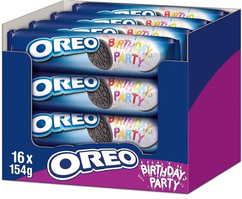 Oreo Birthday Cake Cookies 154g - 16ct - EU