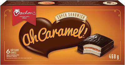 Vachon Super Sandwich Ah Caramel! Cakes - 6ct