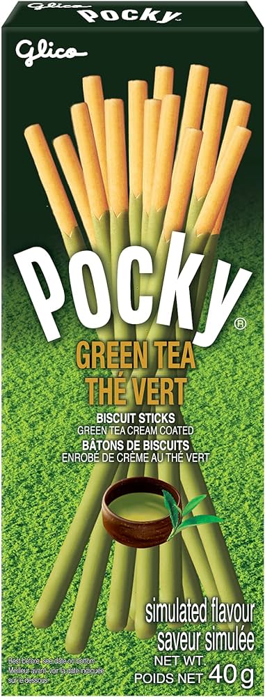 Pocky Green Tea Biscuit Sticks 10ct - China