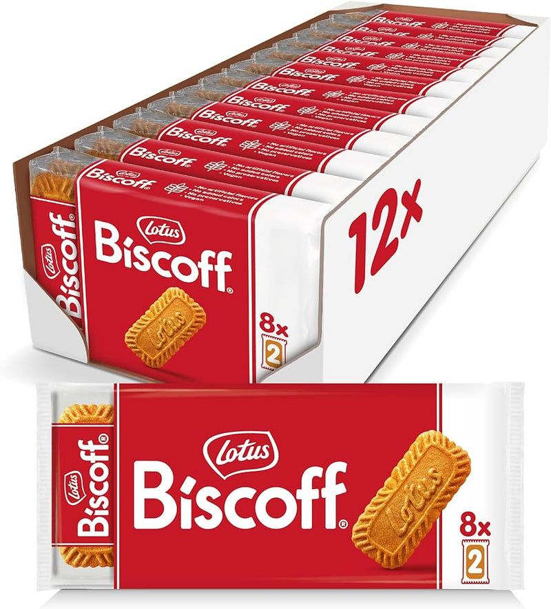 Lotus Biscoff Biscuits 124g - Case of 12