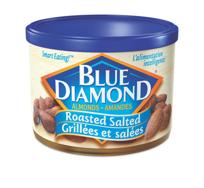 Blue Diamond Almonds Roasted Salted 170g - 12 Pack