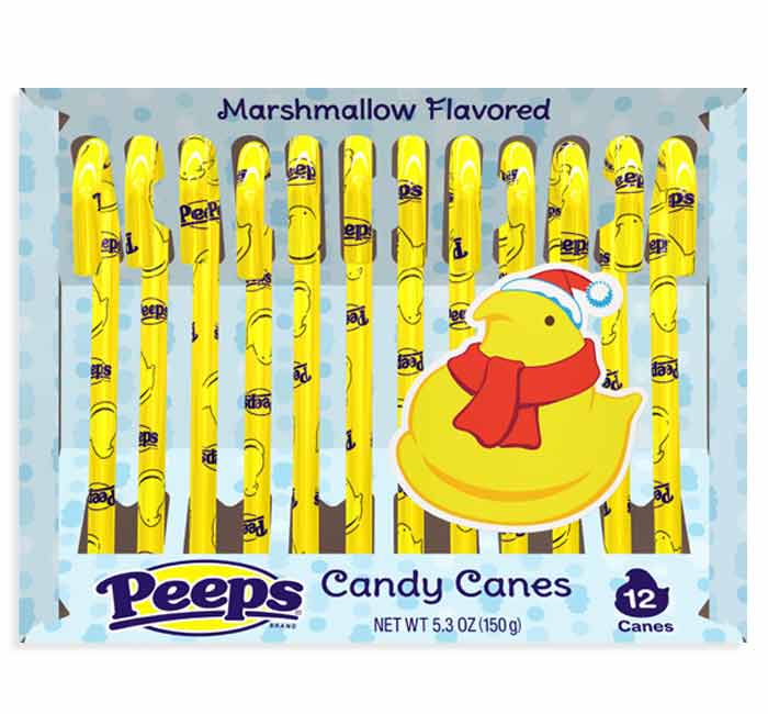 Peeps 12 Candy Canes (Case of 12)