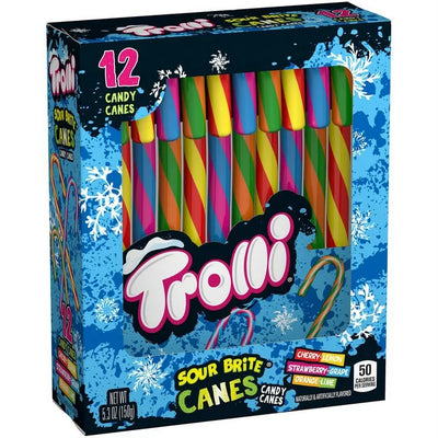 Trolli Candy Canes Sour 12ct - Case of 12