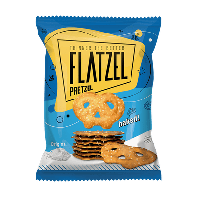 Flatzel Baked Pretzel Original (Case of 24)