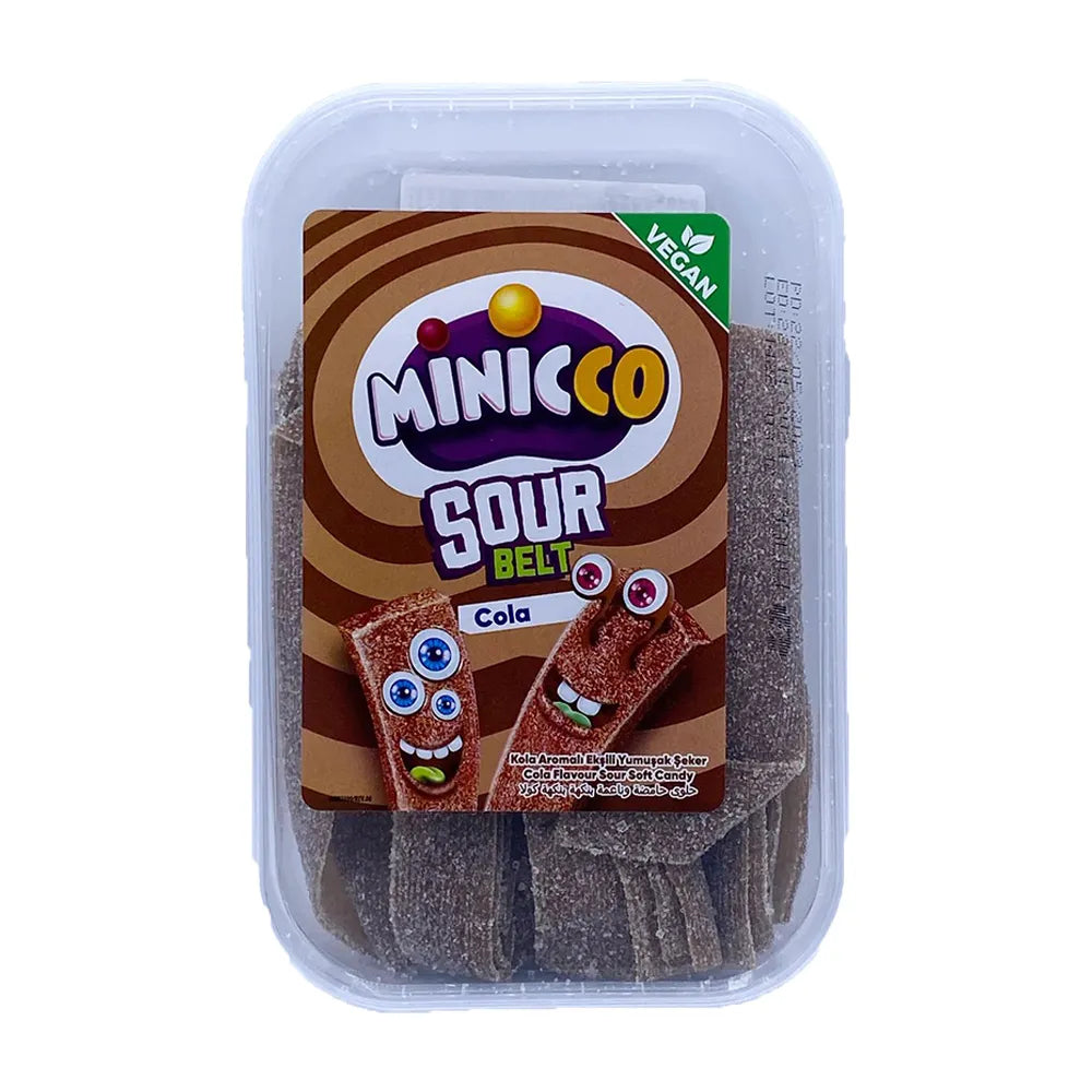 Minicco Sour Belts Cola 100g