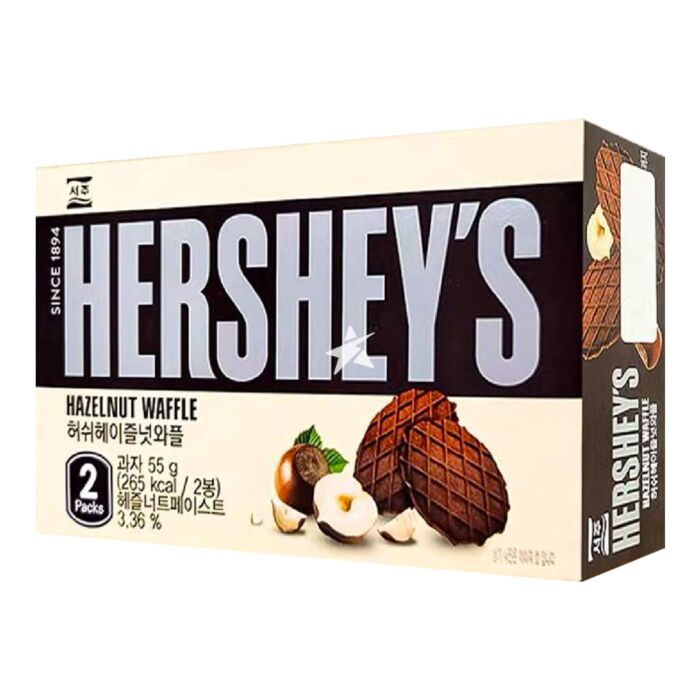 Hershey's Hazelnut Waffle 55g (Case of 32) - China(2025.04.17)