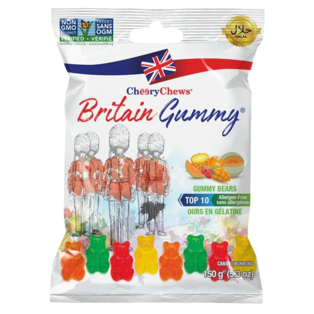 Britain Gummy Bears 150g (12 pack)