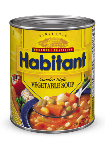 Habitant Garden Style Vegetable Soup 796ml - Case of 12