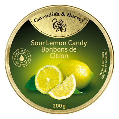 Cave Sour Lemon Candy Tins - Case of 9