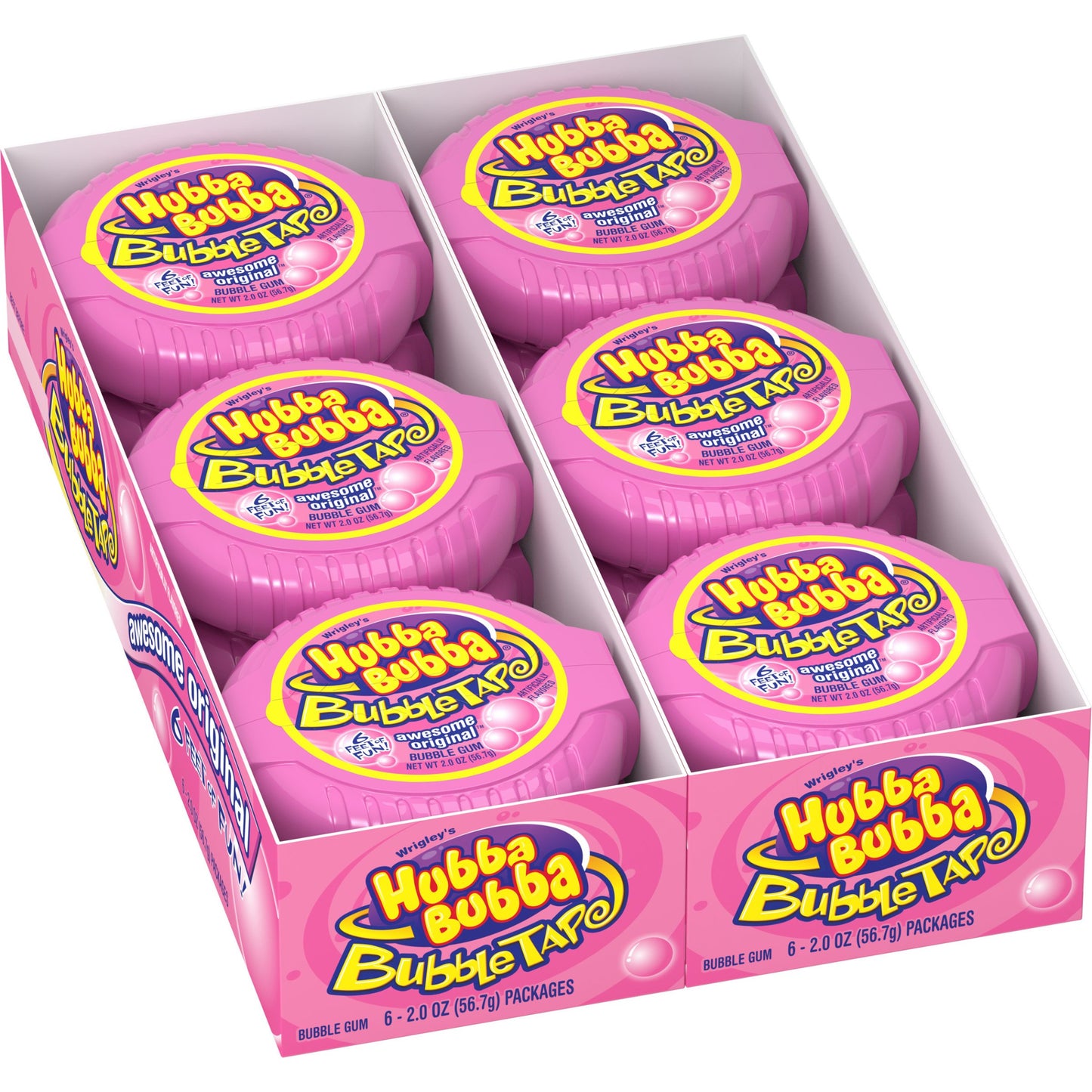 Wrigley's Hubba Bubba Bubble Tape Awesome Original - 12ct