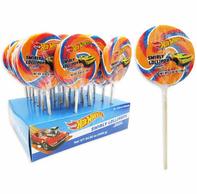 Hot Wheels Swirly Lollipop - 24ct