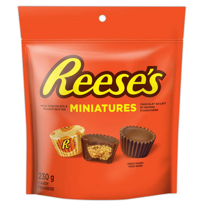 Reese's Miniatures Peg Bag 230g - Case of 12