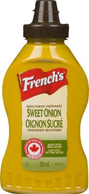 French’s Sweet Onion Mustard 325ml - Case of 12