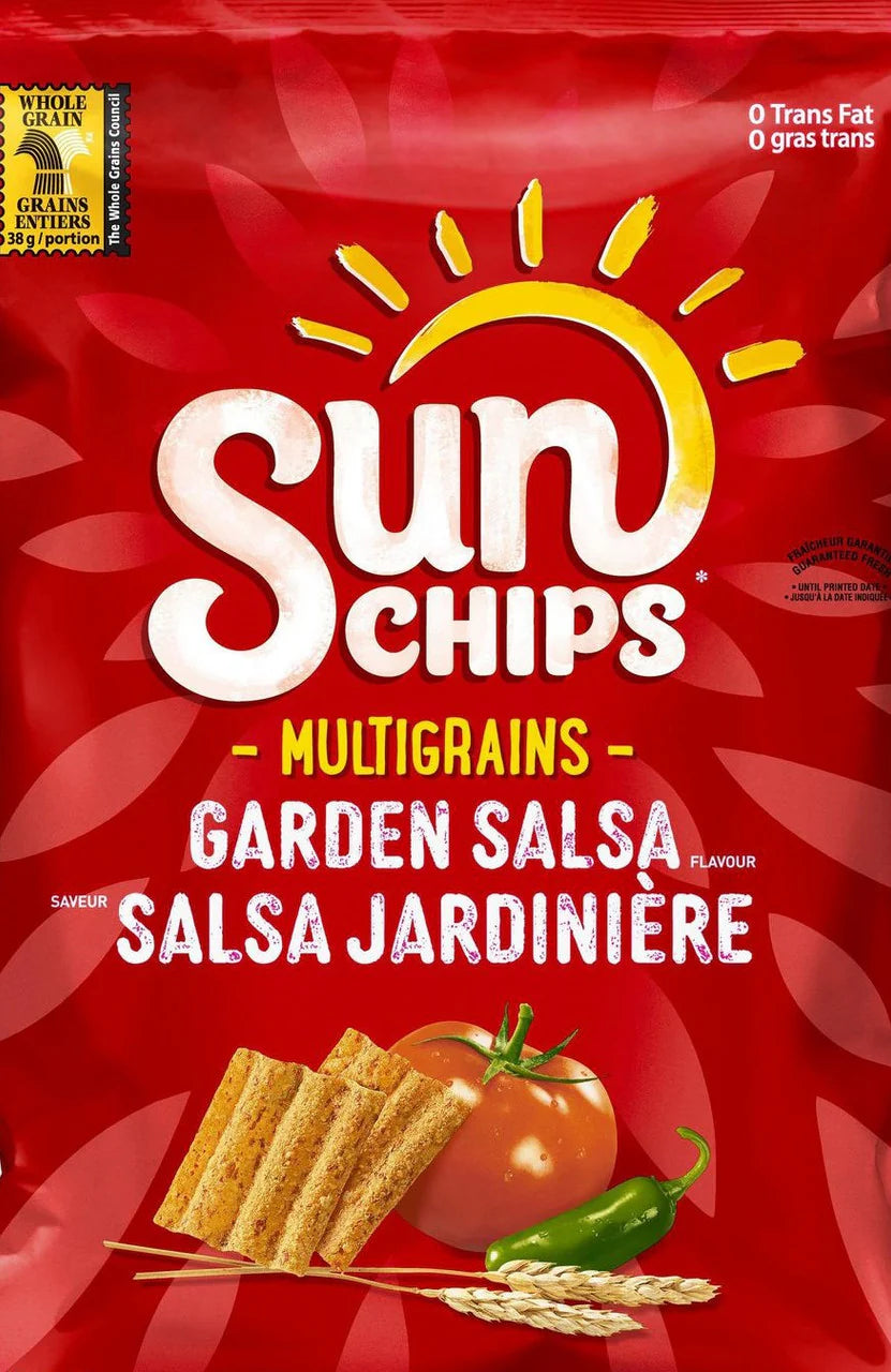 Sun Chips Garden Salsa Multigrain Snacks 40g - 32ct