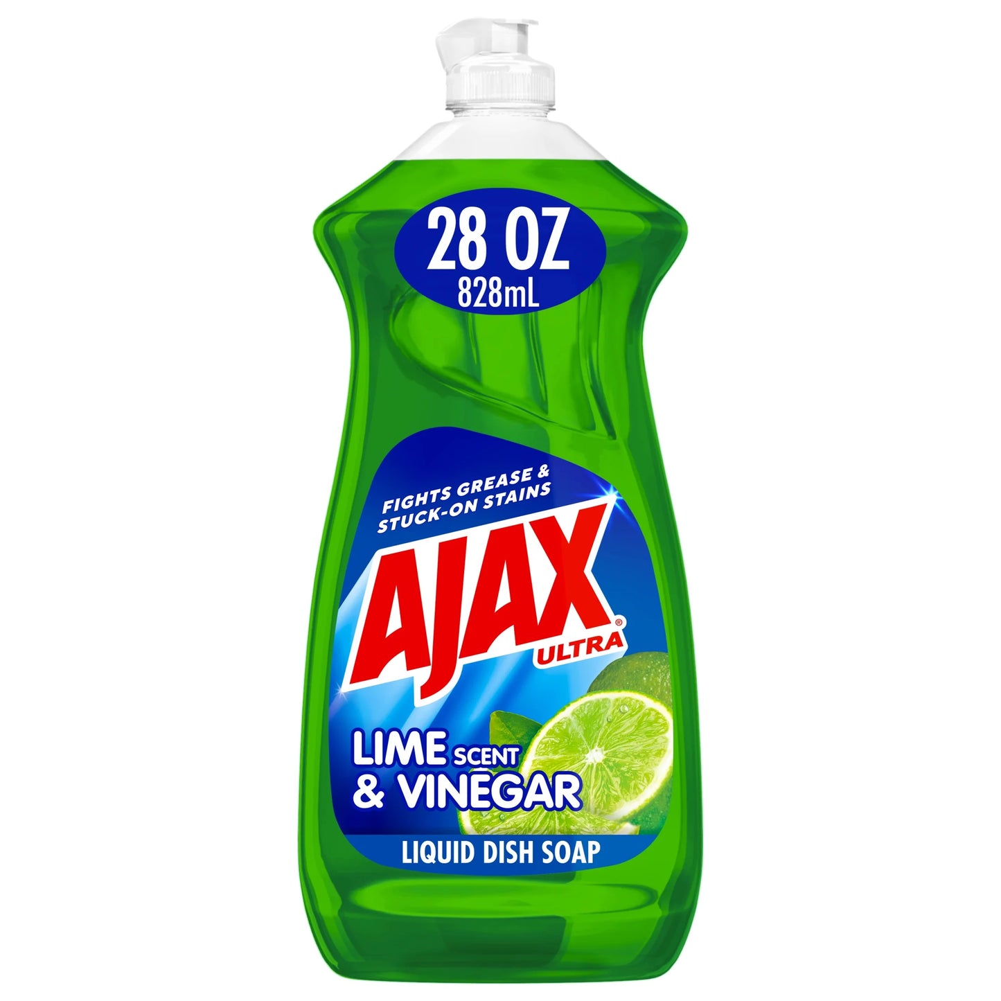 Ajax Liq Dish Deterg Lime 828Ml