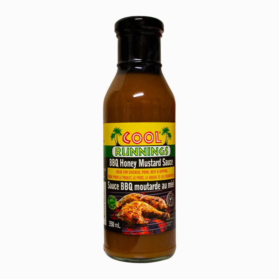 Cool Runnings BBQ Honey Mustard Sauce 350ml - Case of 12