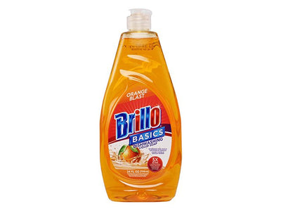 Brillo Dishwashing Liquid Soap Orange 709Ml