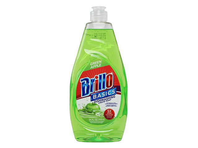 Brillo Dishwashing Liquid Soap Apple 709Ml