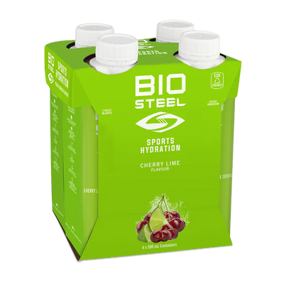 BioSteel Sports Hydration Cherry Lime 500ml (4 Pack)