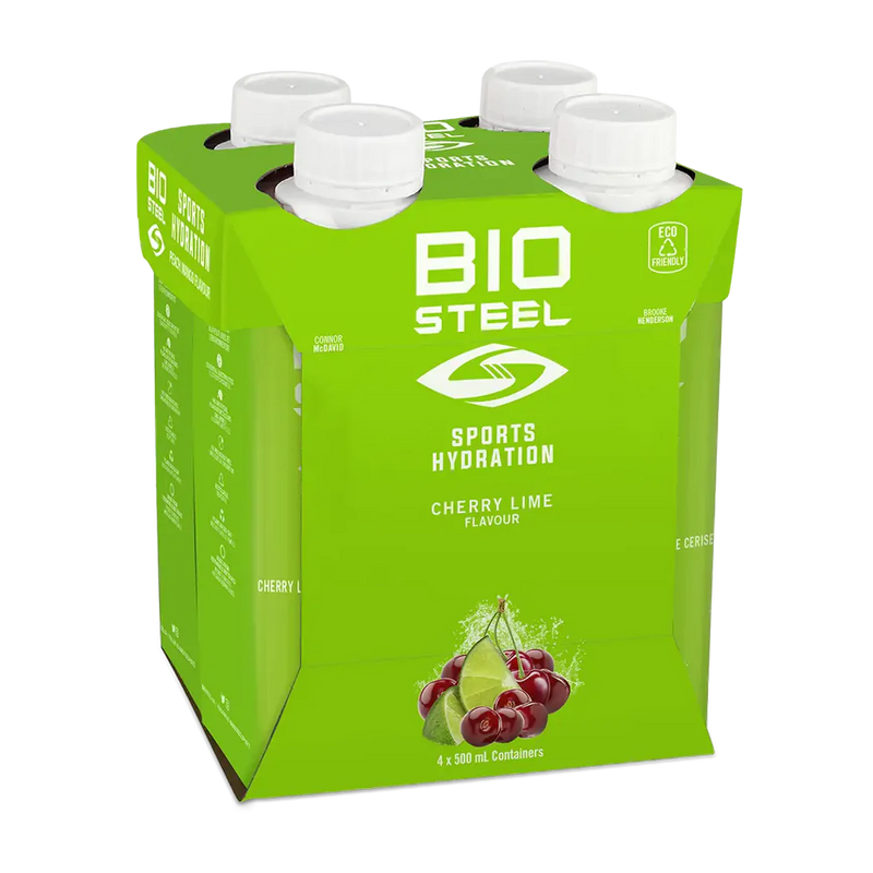 BioSteel Sports Hydration Cherry Lime 500ml (4 Pack)